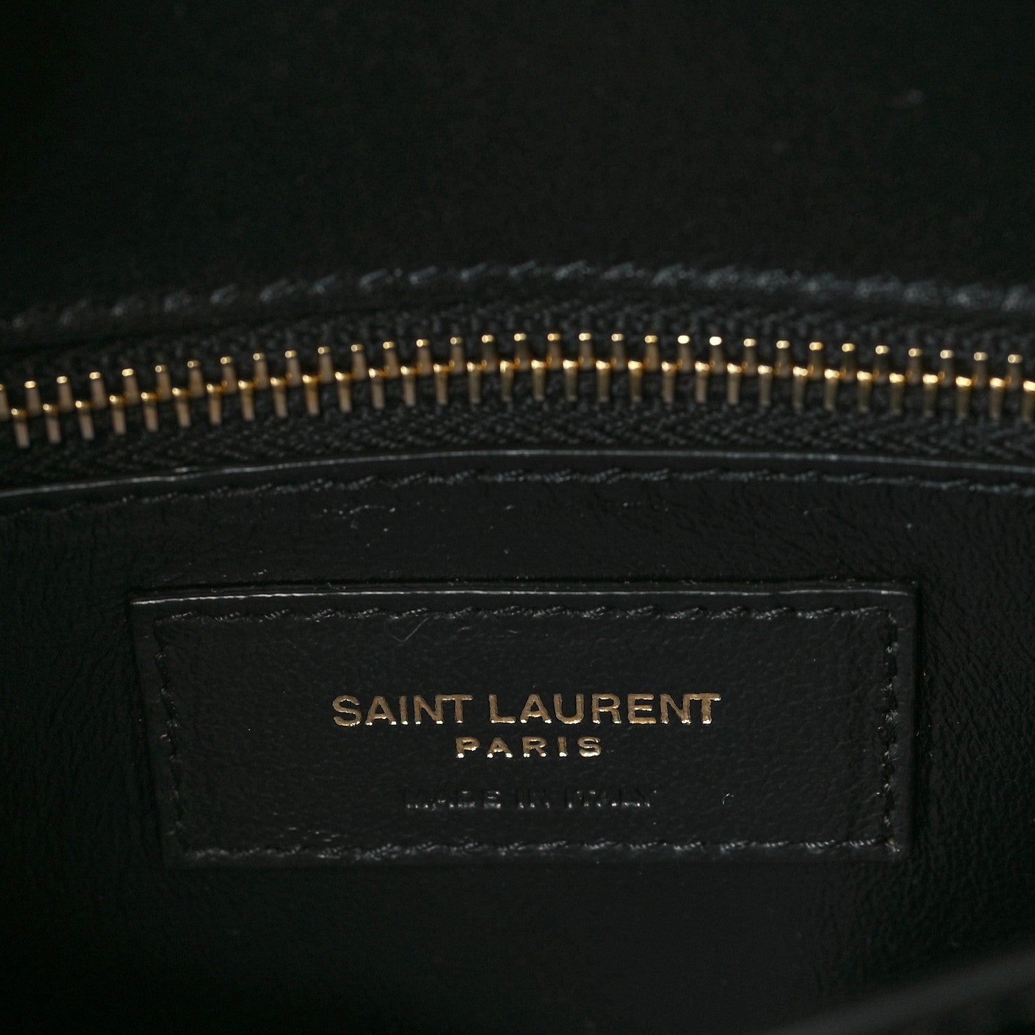 Saint Laurent Patent Monogram Cassandra Clasp Bag Black 5 of 5