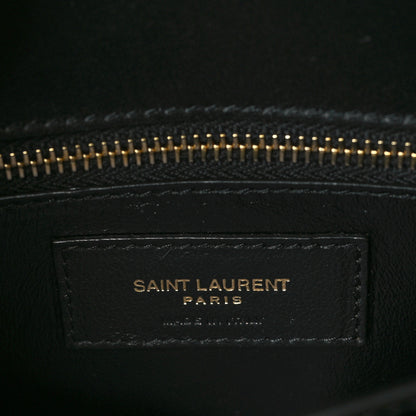Saint Laurent Patent Monogram Cassandra Clasp Bag Black 5 of 5