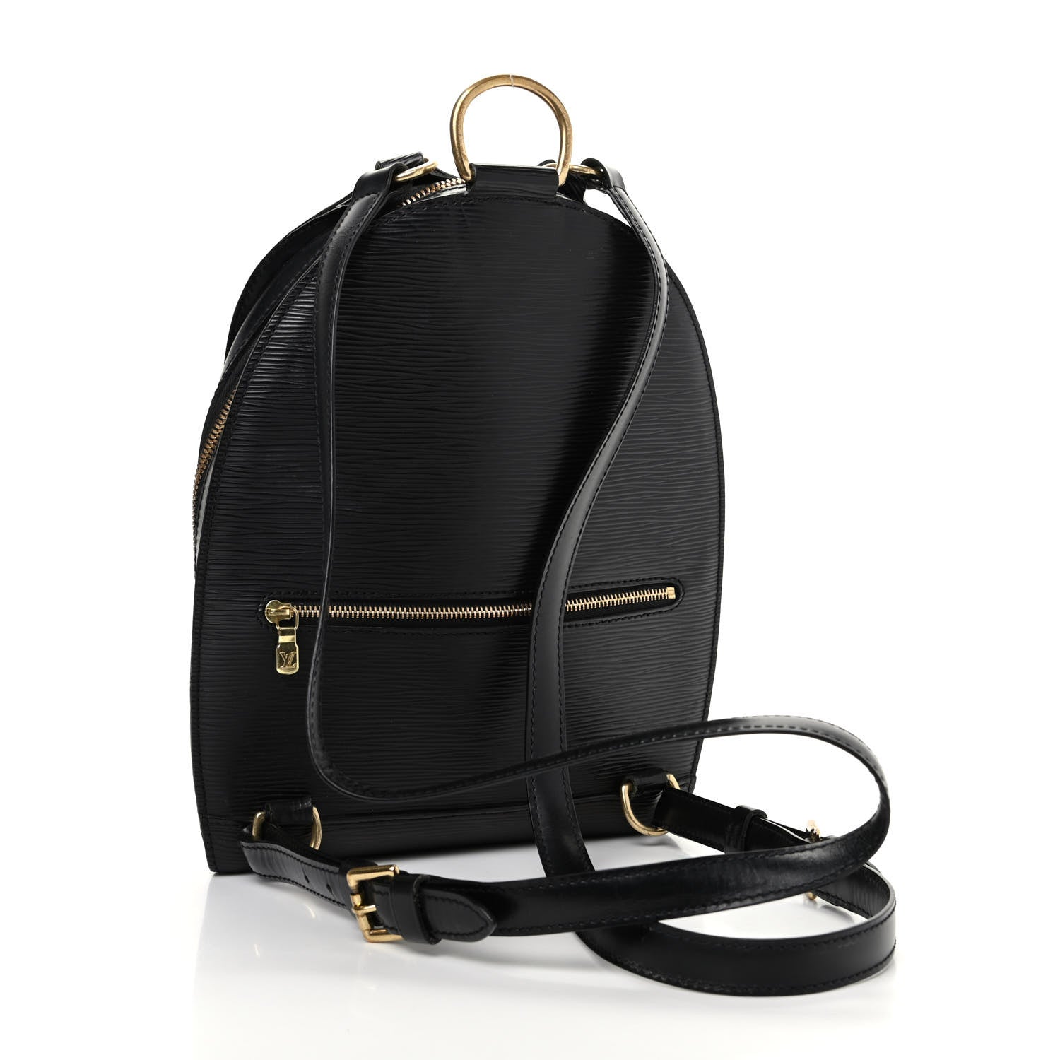 Louis Vuitton Epi Mabillon Backpack Black 3 of 8