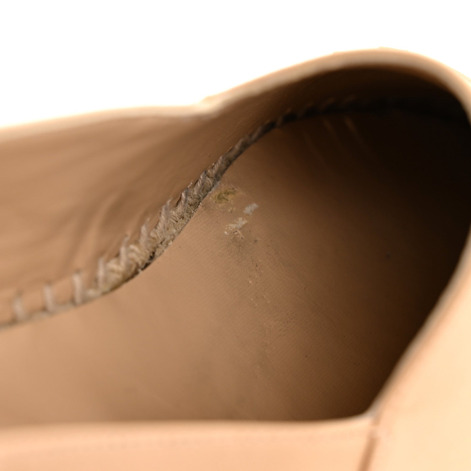 Chanel Lambskin CC Espadrilles 39 Beige Black 10 of 10