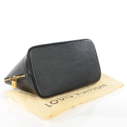 Louis Vuitton Epi Alma PM Black 5 of 10