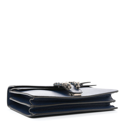 Gucci Dollar Calfskin Crystal Small Dionysus Shoulder Bag Blue Agata Montana Sapphire 4 of 12