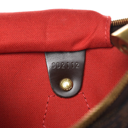 Louis Vuitton Damier Ebene Speedy Bandouliere 30 7 of 17