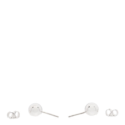 Tiffany Sterling Silver 8mm HardWear Ball Earrings 3 of 4