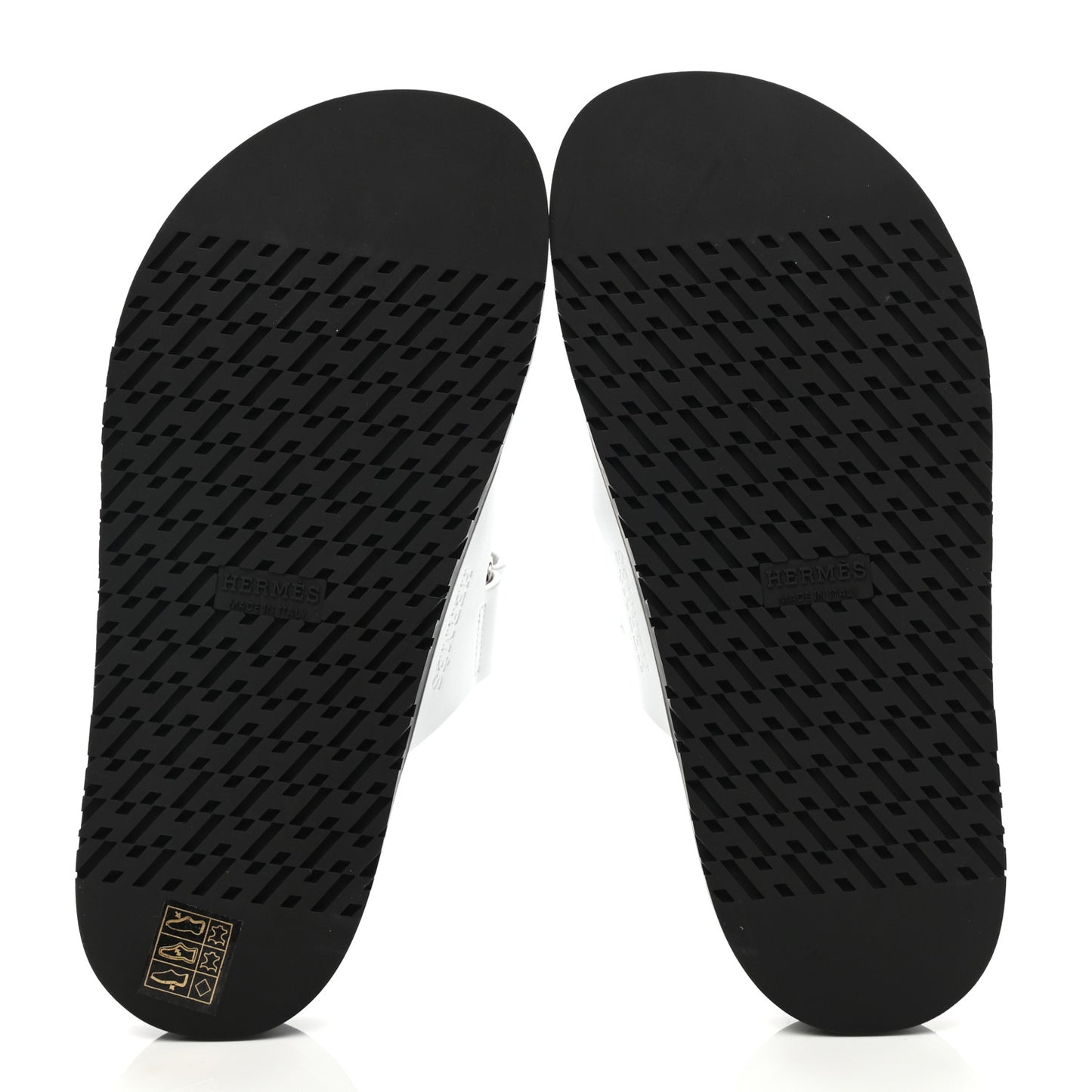 Calfskin Womens Chypre Sandals 36 White