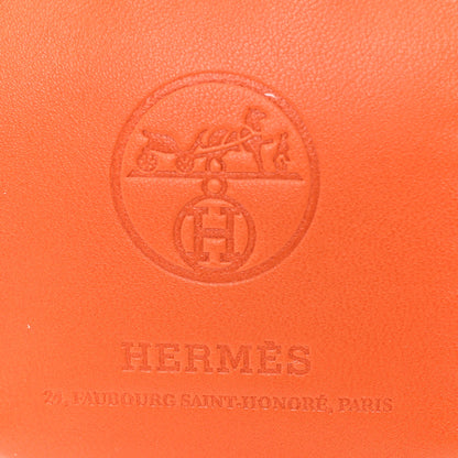 Hermes Milo Lambskin Swift Shopping Bag Charm Feu Gold 3 of 3