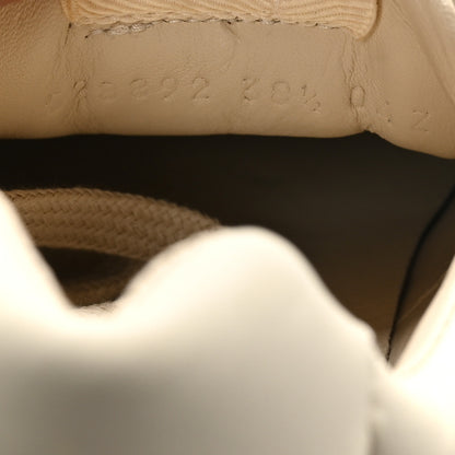 Gucci Calfskin Logo Womens Rhyton Sneakers 38.5 Ivory 8 of 9