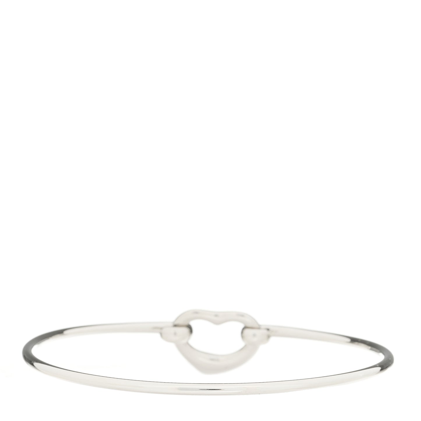 Sterling Silver Elsa Peretti Open Heart Bangle