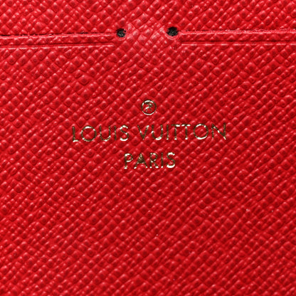 Louis Vuitton Damier Ebene Clemence Wallet Cherry 6 of 6