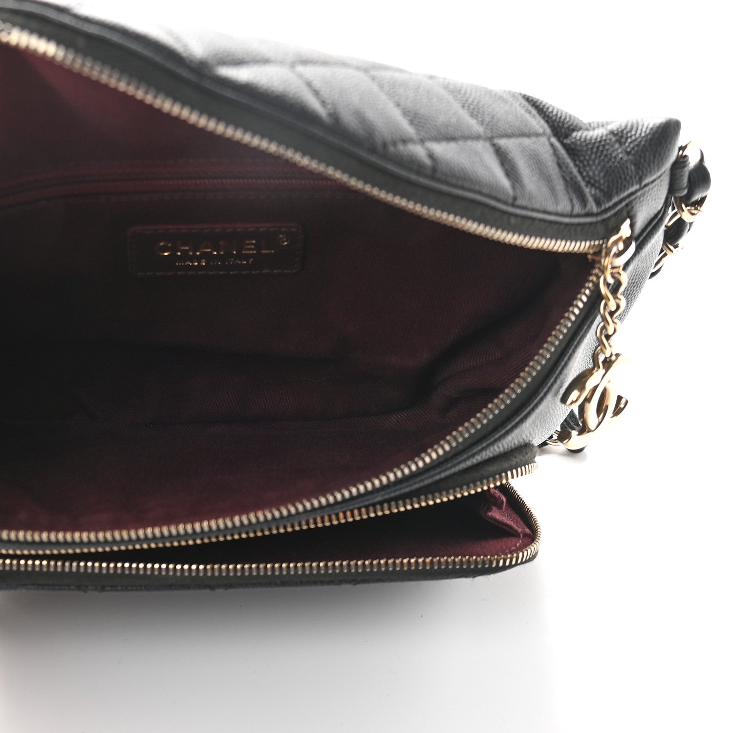 Chanel Caviar Quilted Business Affinity Waist Belt Bag Black 5 of 9