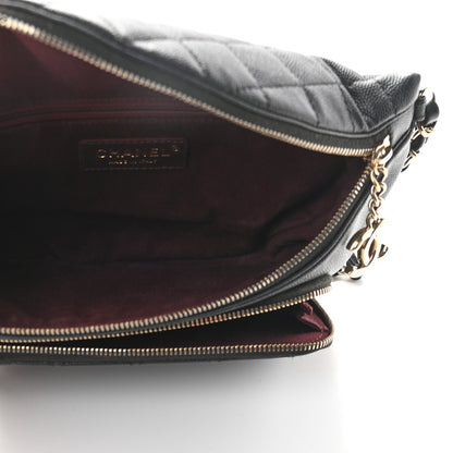 Chanel Caviar Quilted Business Affinity Waist Belt Bag Black 5 of 9
