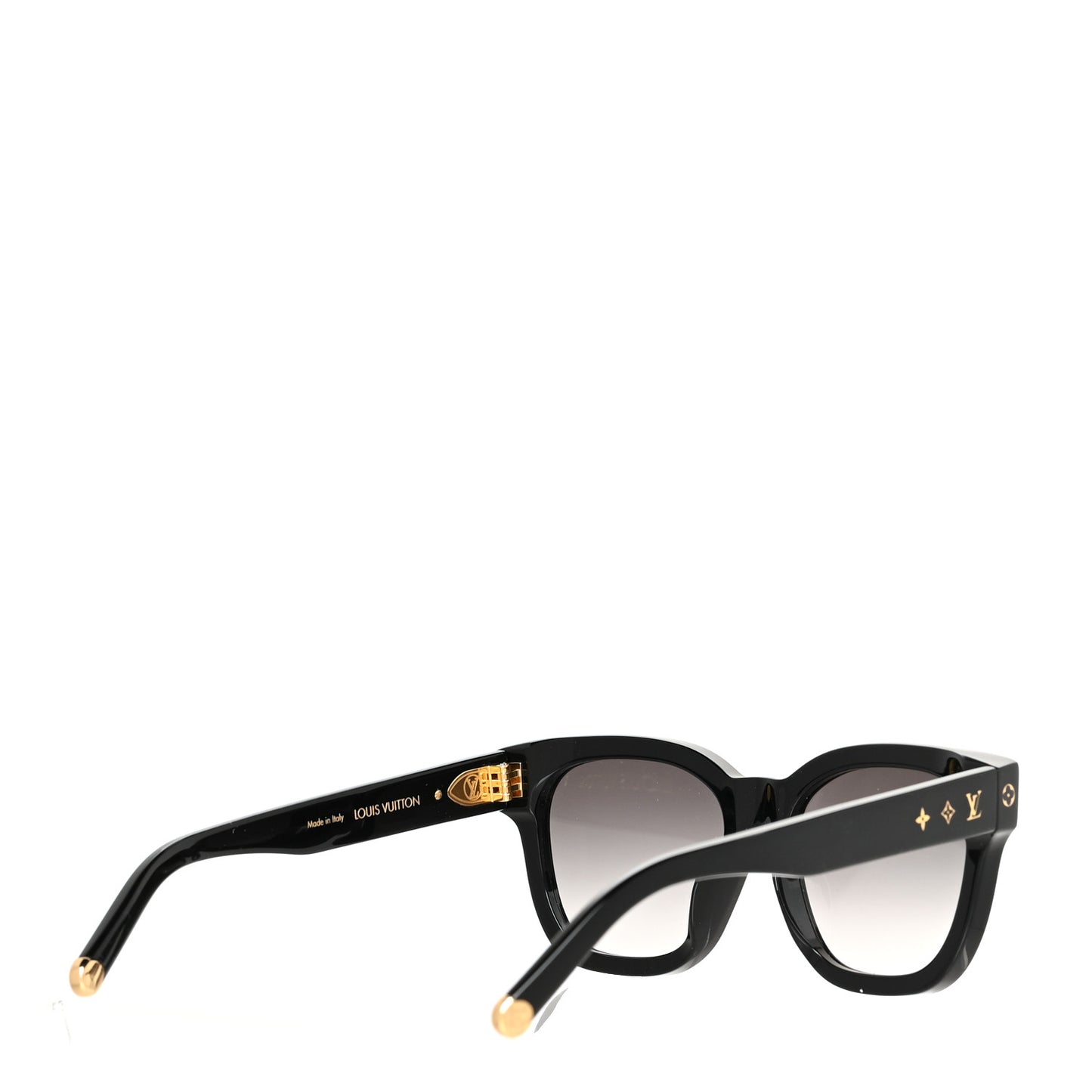 Acetate My Monogram Square Sunglasses Z1523E Black
