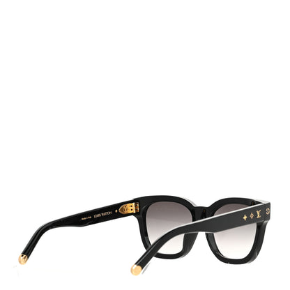 Louis Vuitton Acetate My Monogram Square Sunglasses Z1523E Black 4 of 7