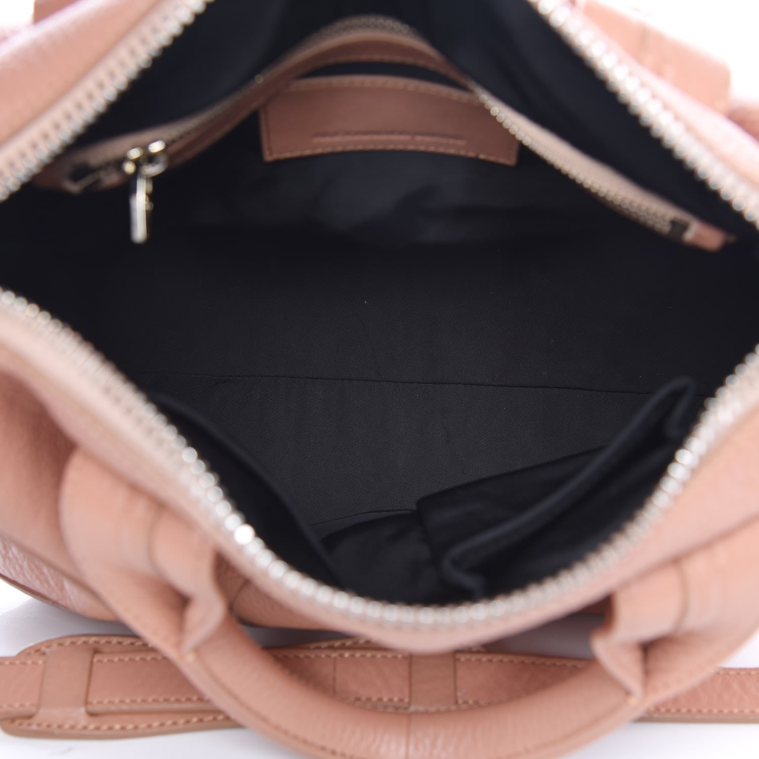 Alexander Wang Soft Pebbled Lambskin Rocco Tan Pale Gold Hardware 5 of 16