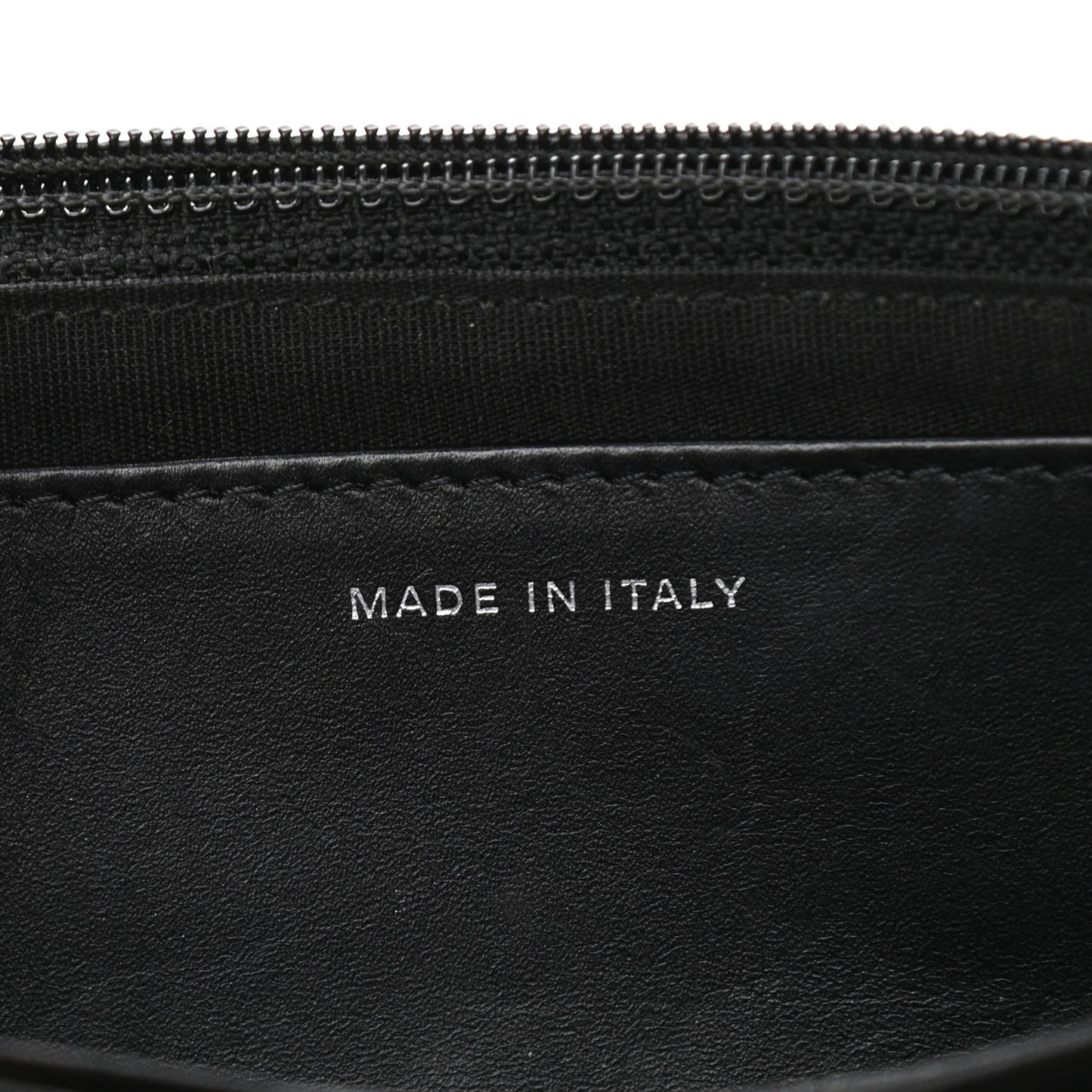 Caviar Half Moon Wallet On Chain WOC Black