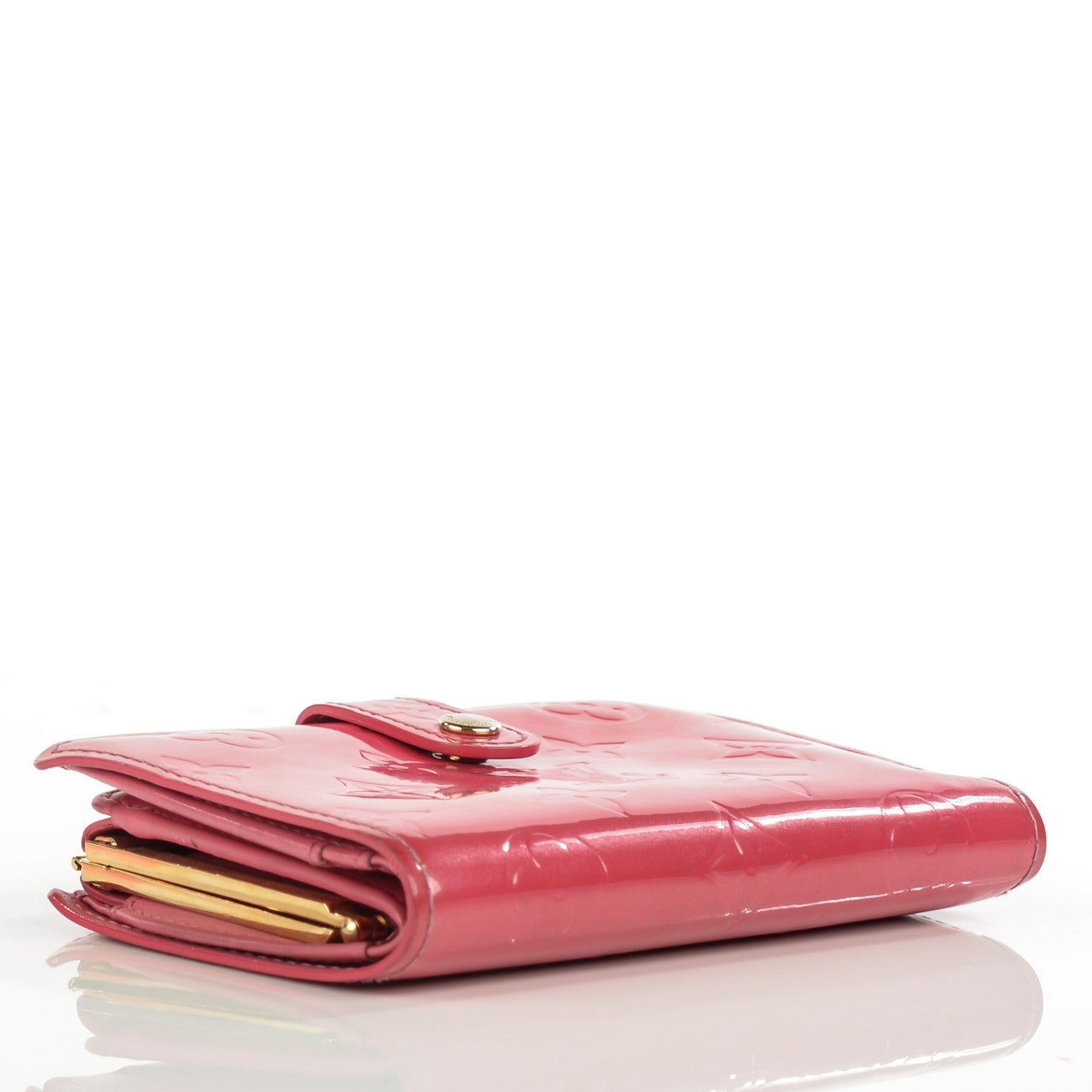 Louis Vuitton Vernis French Purse Wallet Framboise 4 of 9