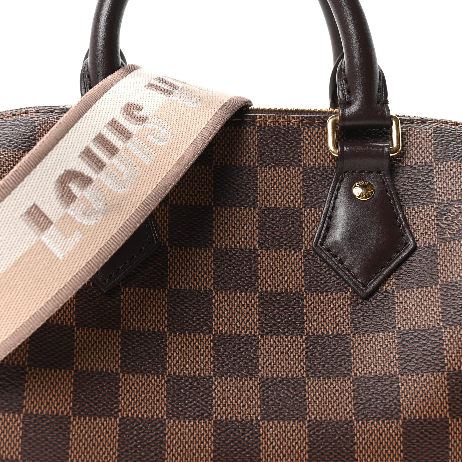 Louis Vuitton Damier Ebene Speedy Bandouliere 20 7 of 10