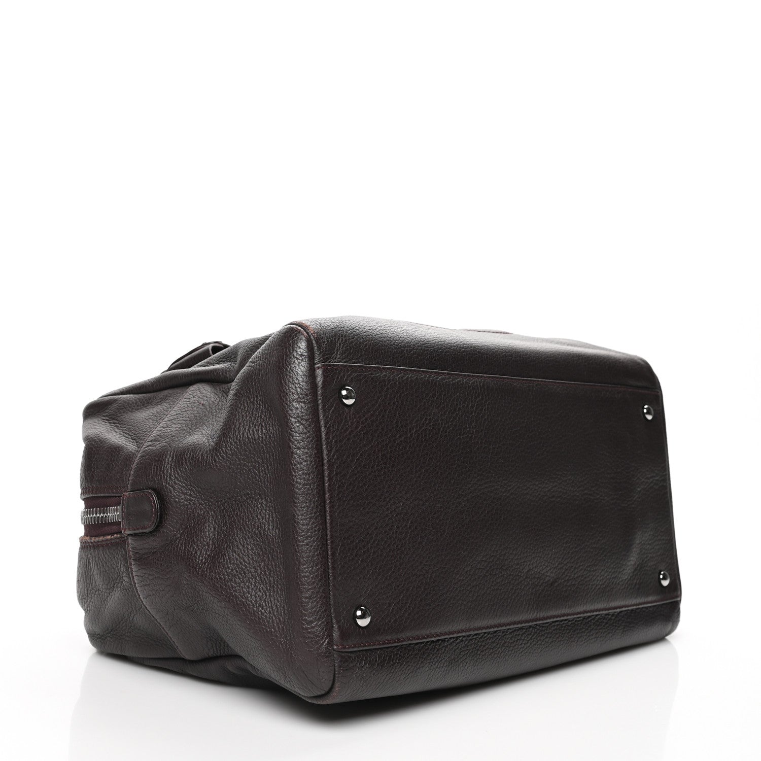 Chanel Deerskin Luxe Ligne Bowler Purple 4 of 13