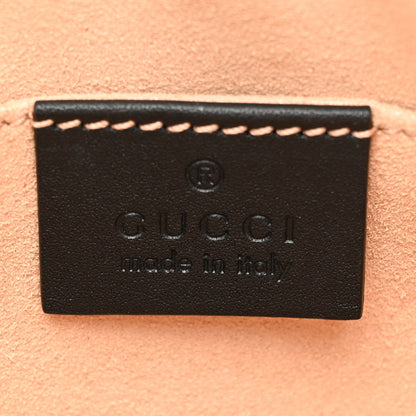 Gucci Suede Small Ophidia Belt Bag 85 34 Hibiscus Red 6 of 15