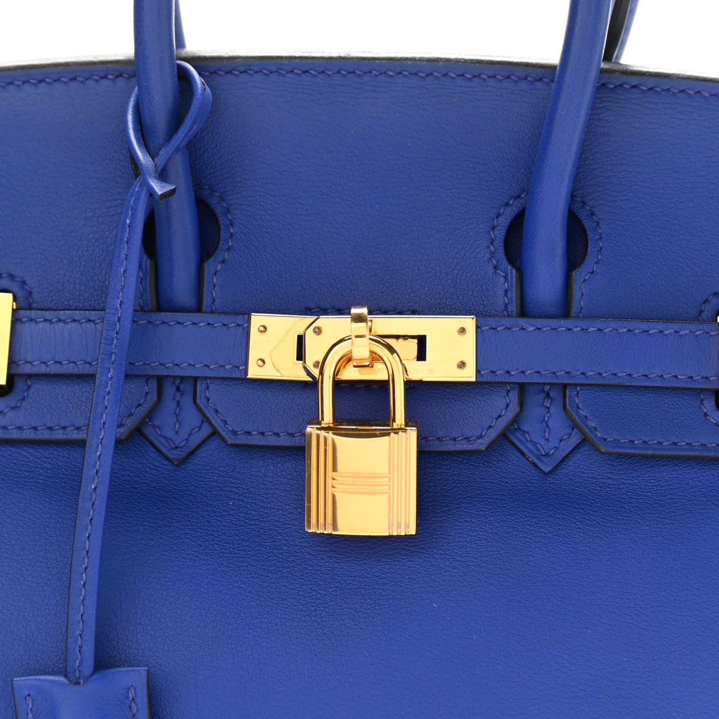 Swift Birkin 25 Bleu Electrique