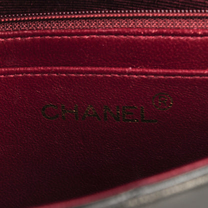 Chanel Lambskin Chevron Medium Flap Black 6 of 9