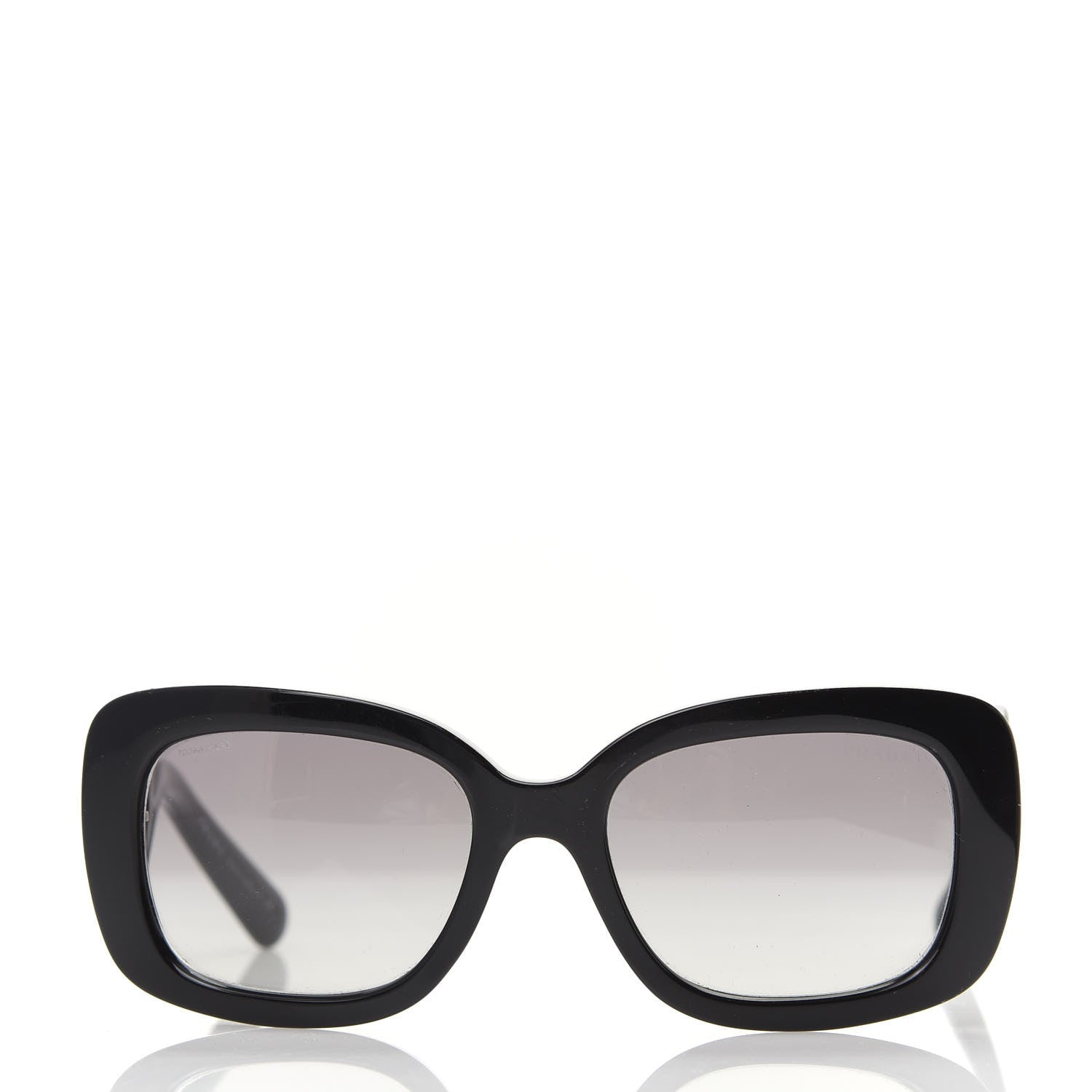 Prada Acetate Baroque Sunglasses SPR 27O Black 2 of 8