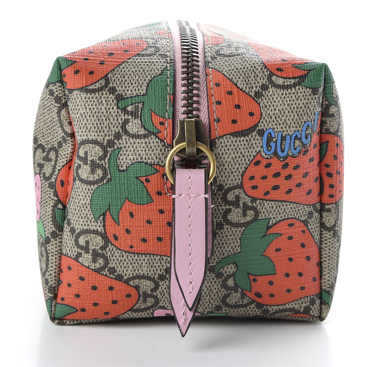 Gucci GG Supreme Monogram Strawberry Cosmetic Case 8 of 8