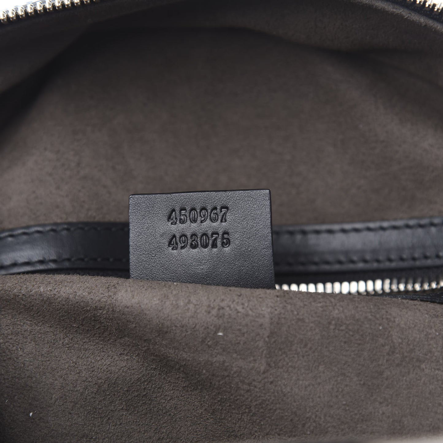 Guccissima Signature Small Day Backpack Black