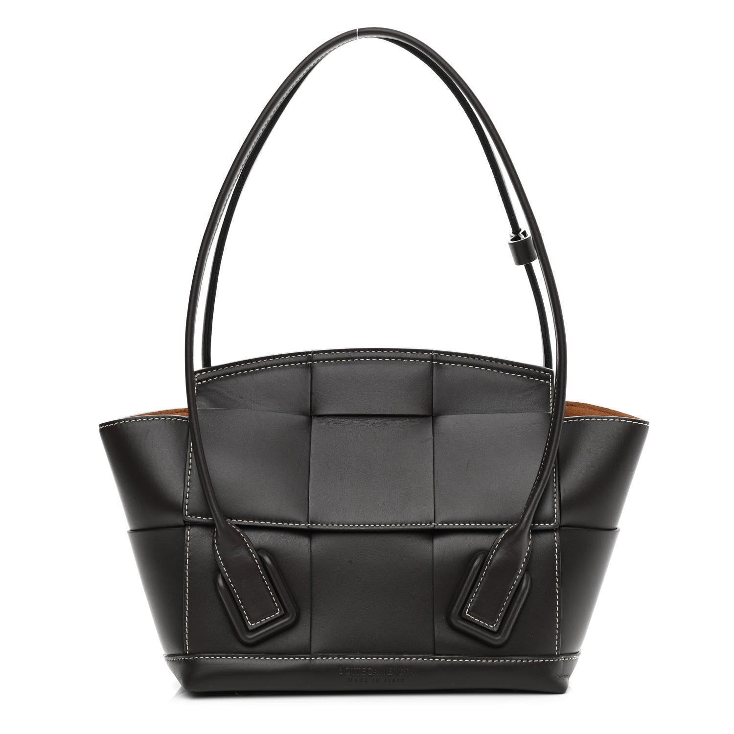 Bottega Veneta French Calfskin Maxi Intrecciato Small Arco Fondant 1 of 11