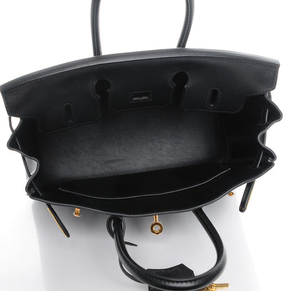 Hermes Swift Birkin 25 Black 8 of 26
