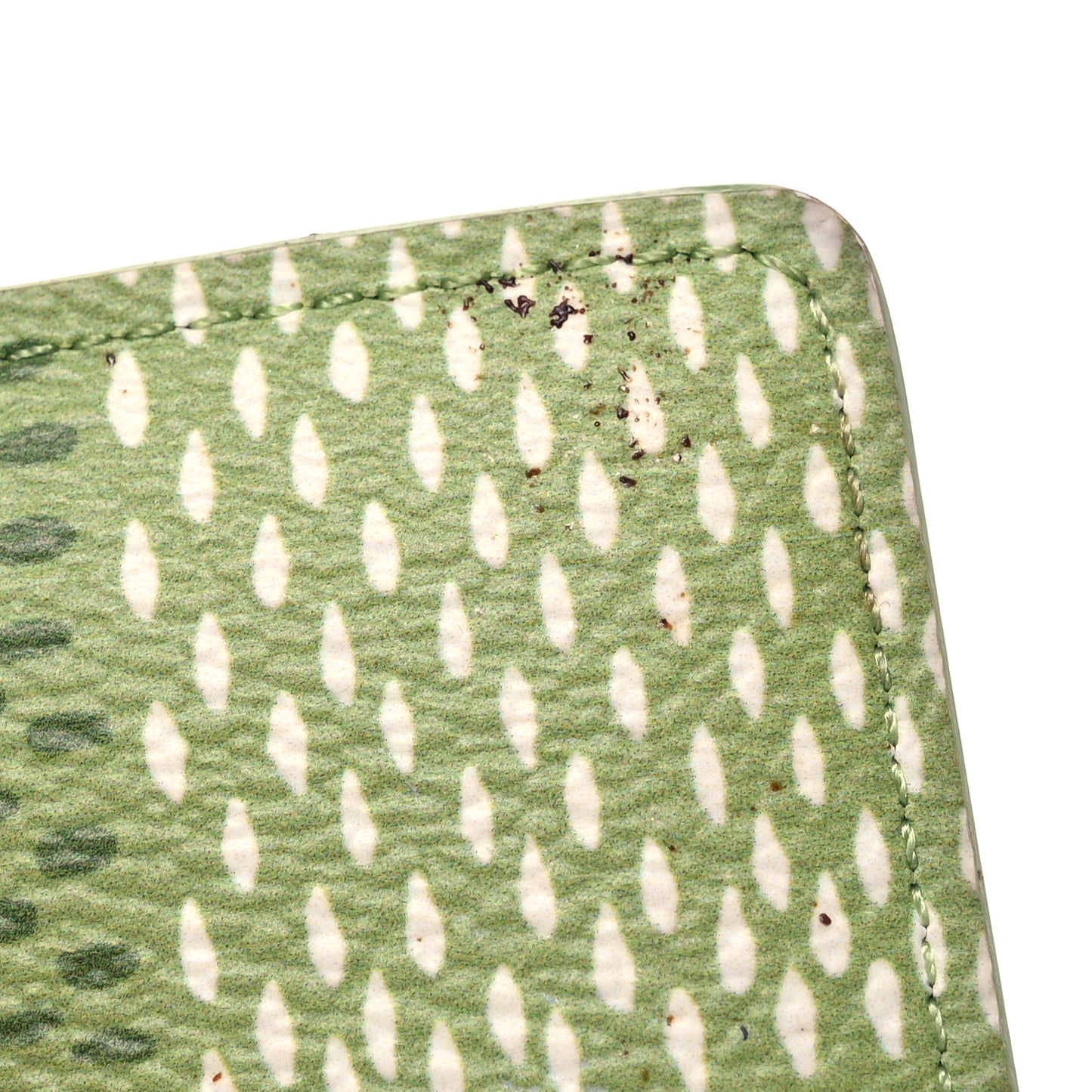 Damier Golf Pocket Organizer Green