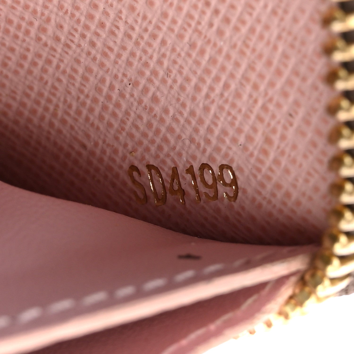Louis Vuitton Monogram Clemence Wallet Rose Ballerine 7 of 11