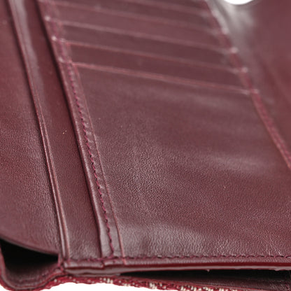 Christian Dior Monogram Saddle Wallet Burgundy 8 of 8