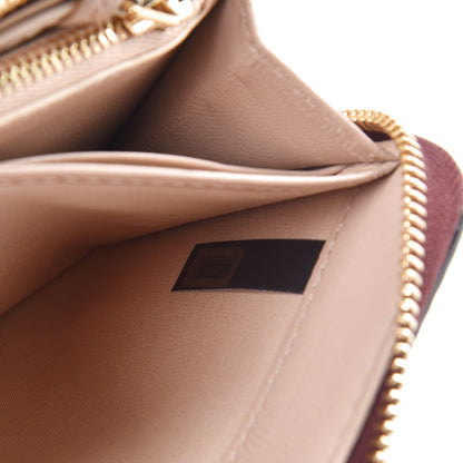 Chloe Grained Calfskin Marcie Long Zip Around Wallet Dark Velvet 7 of 8