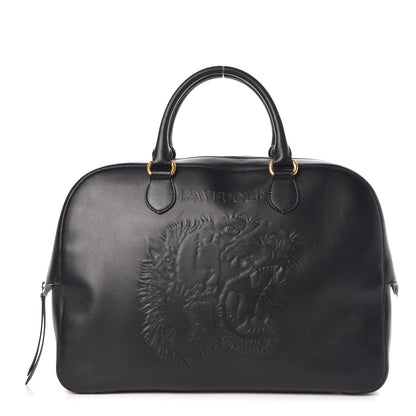 Gucci Calfskin Embossed L'Aveugle Par Amour Duffle Black 1 of 7