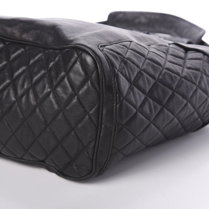 Jimmy Choo Lambskin Chain Embellished Blare Tote Black 8 of 8
