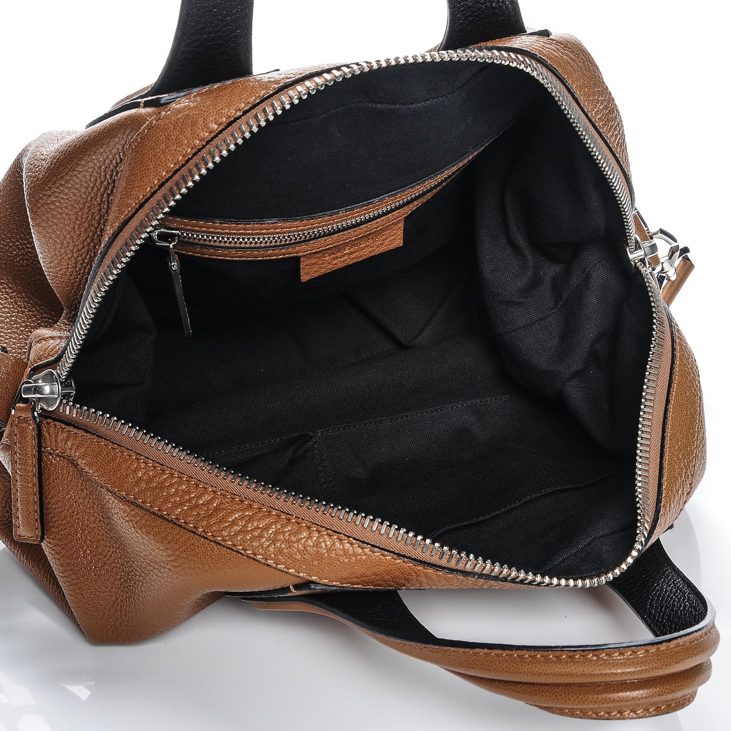 Pebbled Calfskin Medium Nightingale Pony Brown