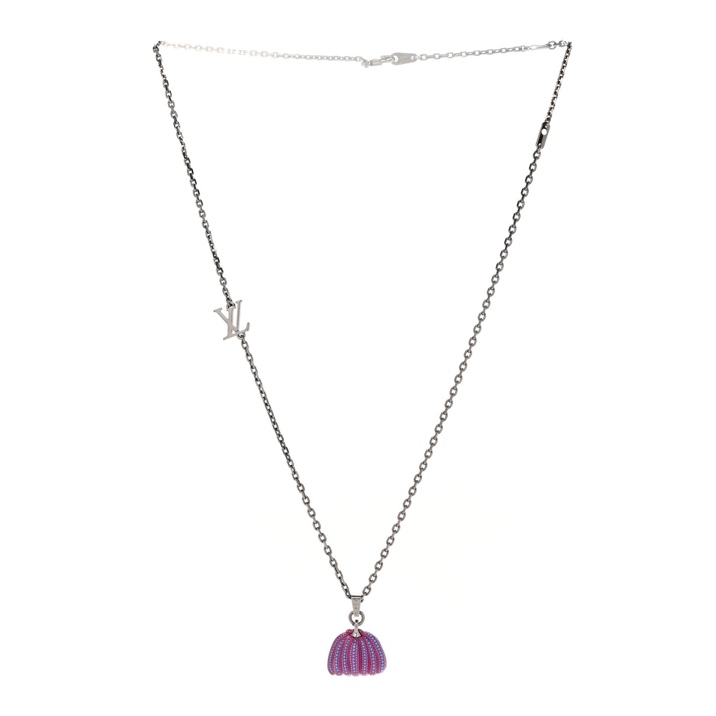 X Yayoi Kusama Pumpkin Pendant Necklace