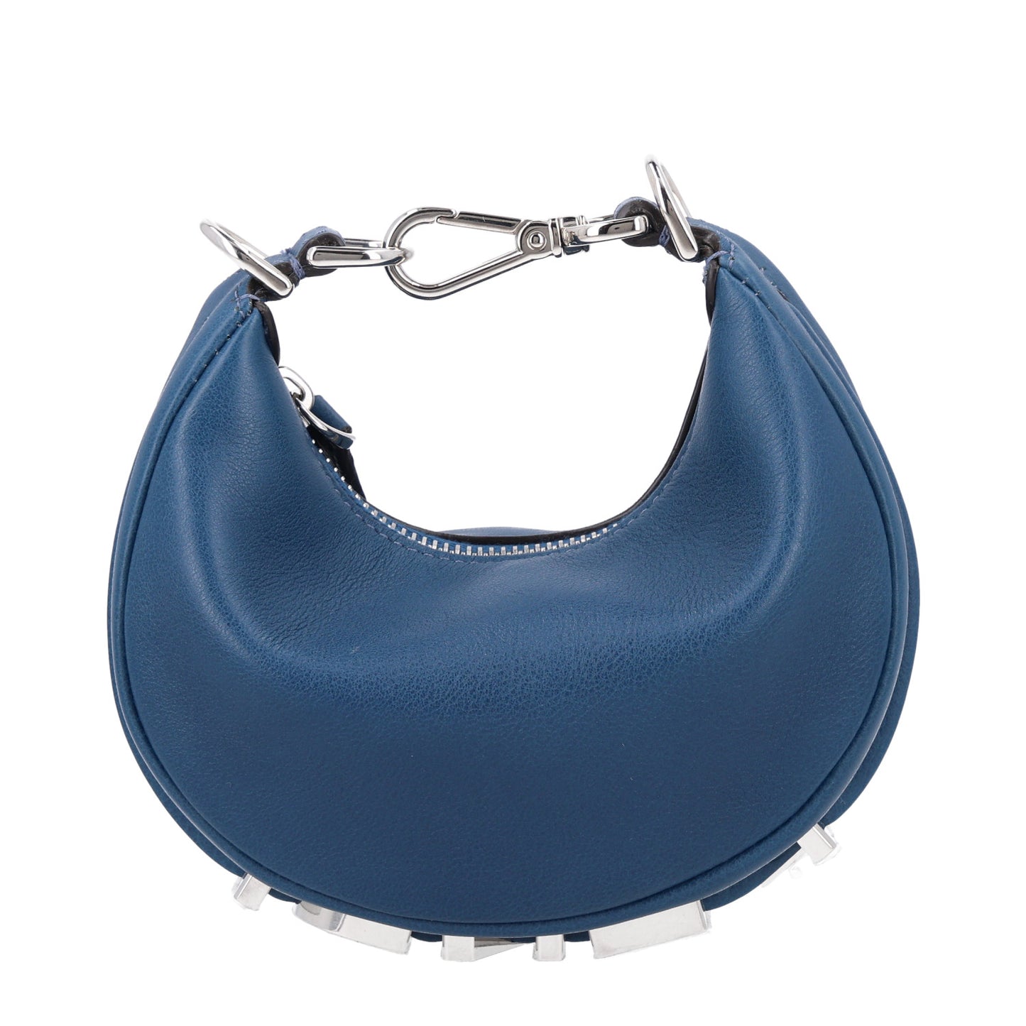 Vitello Grace Matte Nano Fendigraphy Hobo Charm Mirto