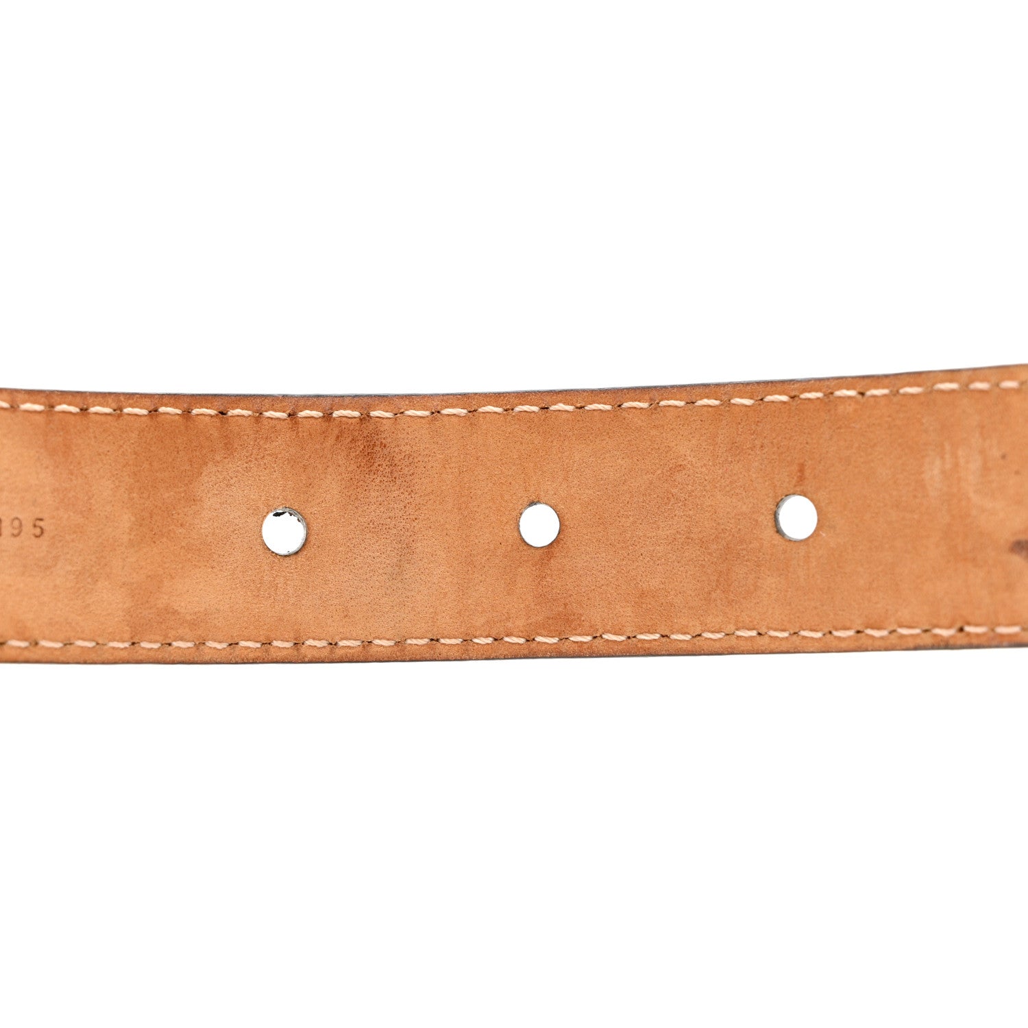 Louis Vuitton Mini Monogram 25mm LV Initiales Belt 80 32 5 of 7