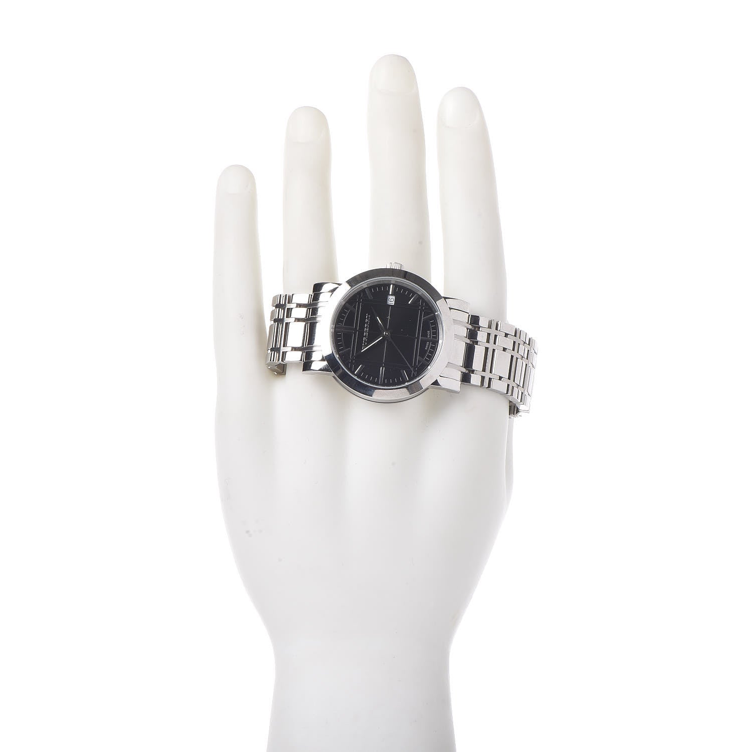 Burberry Stainless Steel 38mm Heritage Quartz Watch Black BU1364 2 of 7