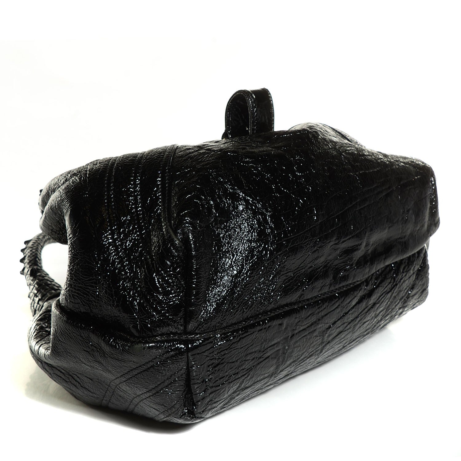 Fendi Patent Crispe Spy Nero Black 4 of 9
