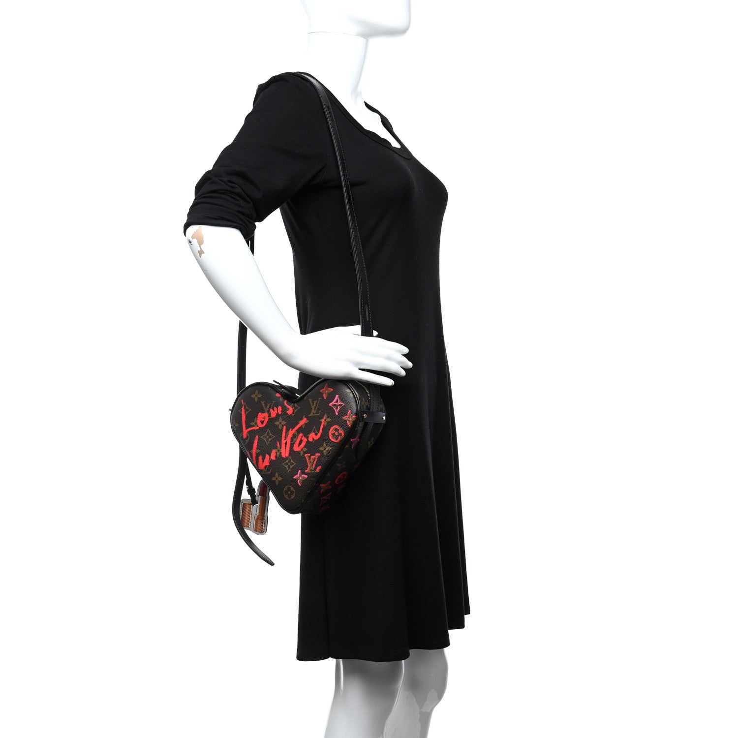 Louis Vuitton Monogram Fall In Love Sac Coeur 2 of 8