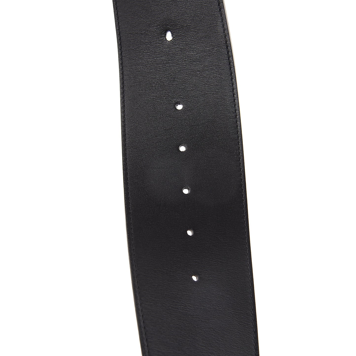 Calfskin Double G Wide Belt 100 40 Black