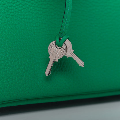 Hermes Togo Verso Birkin 25 Menthe Vert Bosphore 31 of 35