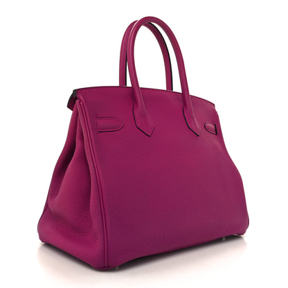 Hermes Togo Birkin 30 Rose Pourpre 3 of 13