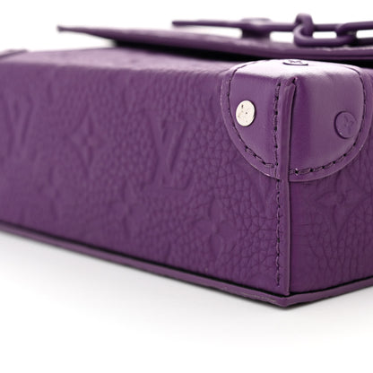 Louis Vuitton Taurillon Monogram Steamer Wearable Wallet Purple Night 9 of 11