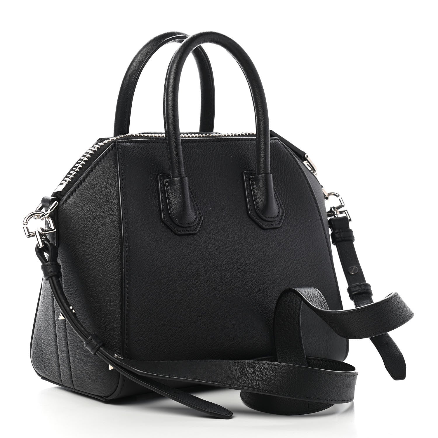 Givenchy Sugar Goatskin Mini Antigona Black 3 of 10