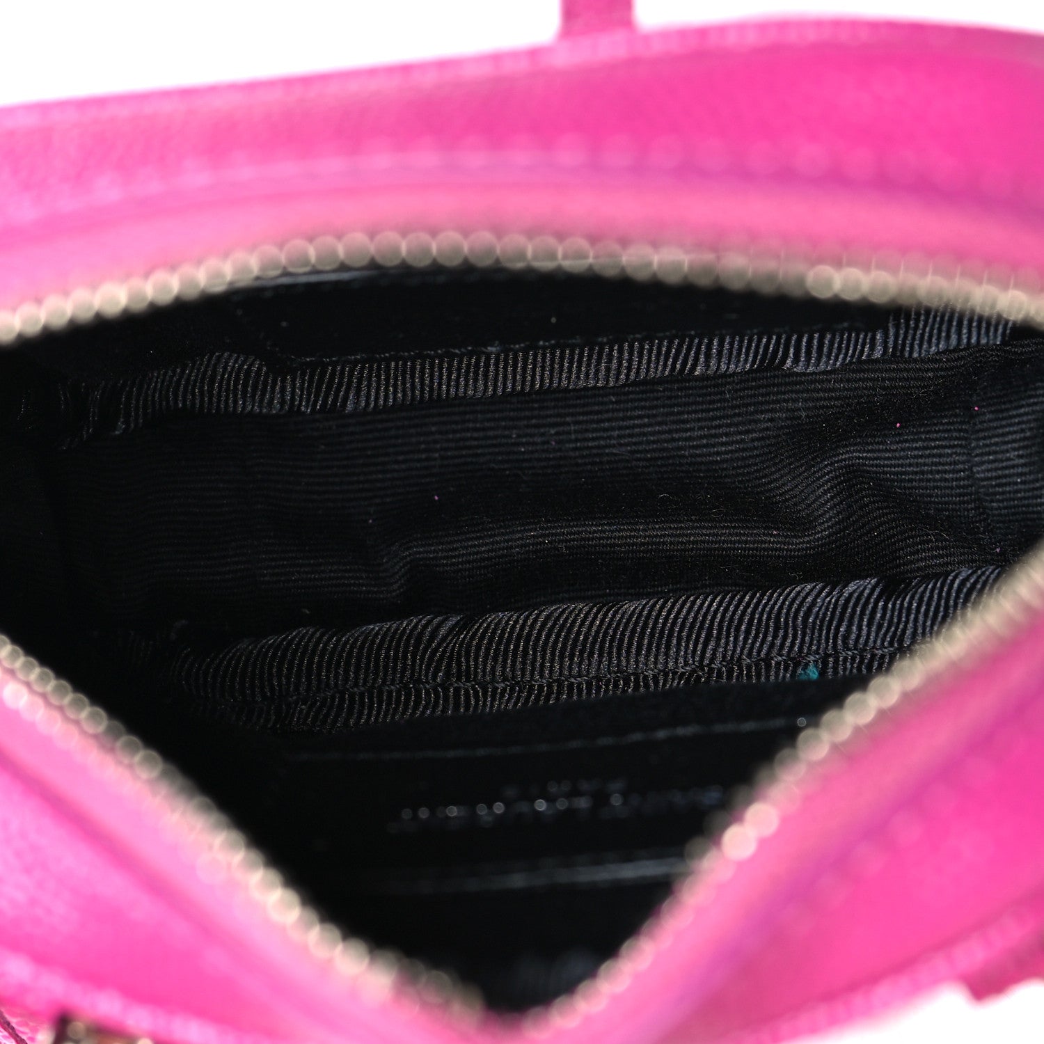 Saint Laurent Grain De Poudre Matelasse Monogram Baby Lou Camera Bag Electric Fuxia 5 of 10