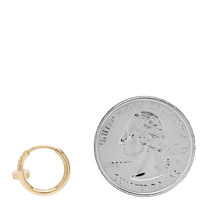 Cartier 18K Yellow Gold Juste Un Clou Single Hoop Earring 2 of 5